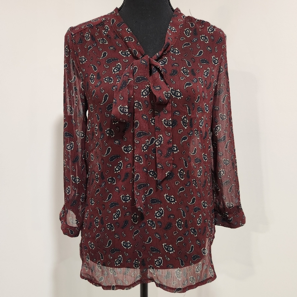 Pasley Tie Blouse